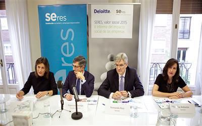 SERES, valor social 2015. II Informe de Impacto Social de las Empresas